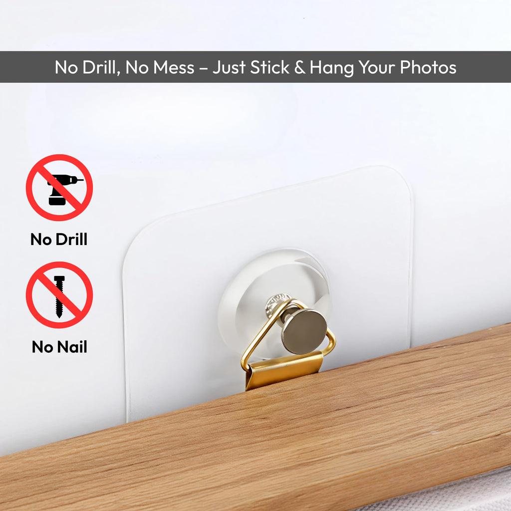 Zulaxy Wall Hanger Hooks for Hanging Clothes Home Kitchen Office Bathroom Bedroom Door, 2 Pack Self Adhesive Strong Hanger Hooks (6 Hooks Hanger, Transparent)