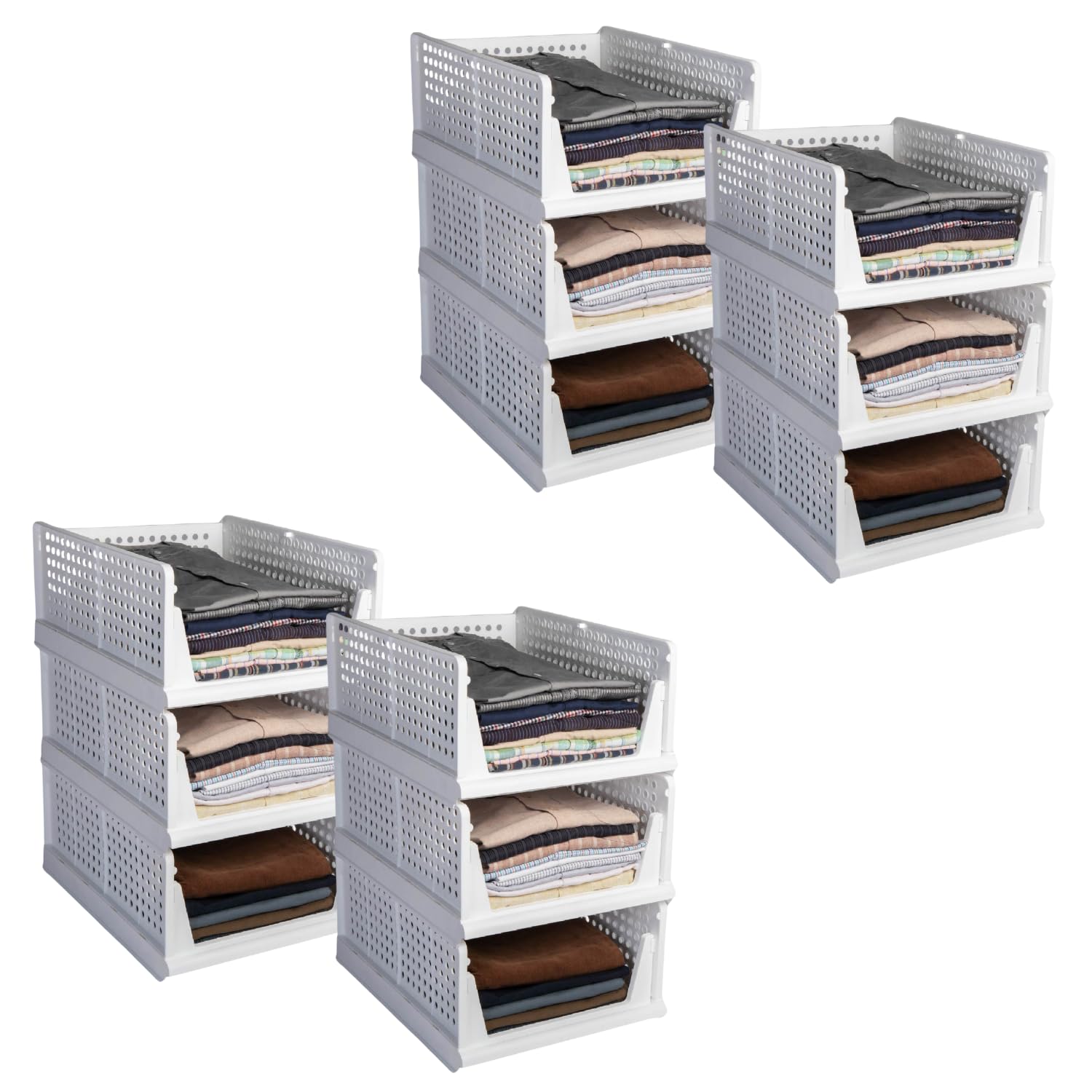 Large White (Pack of 12)